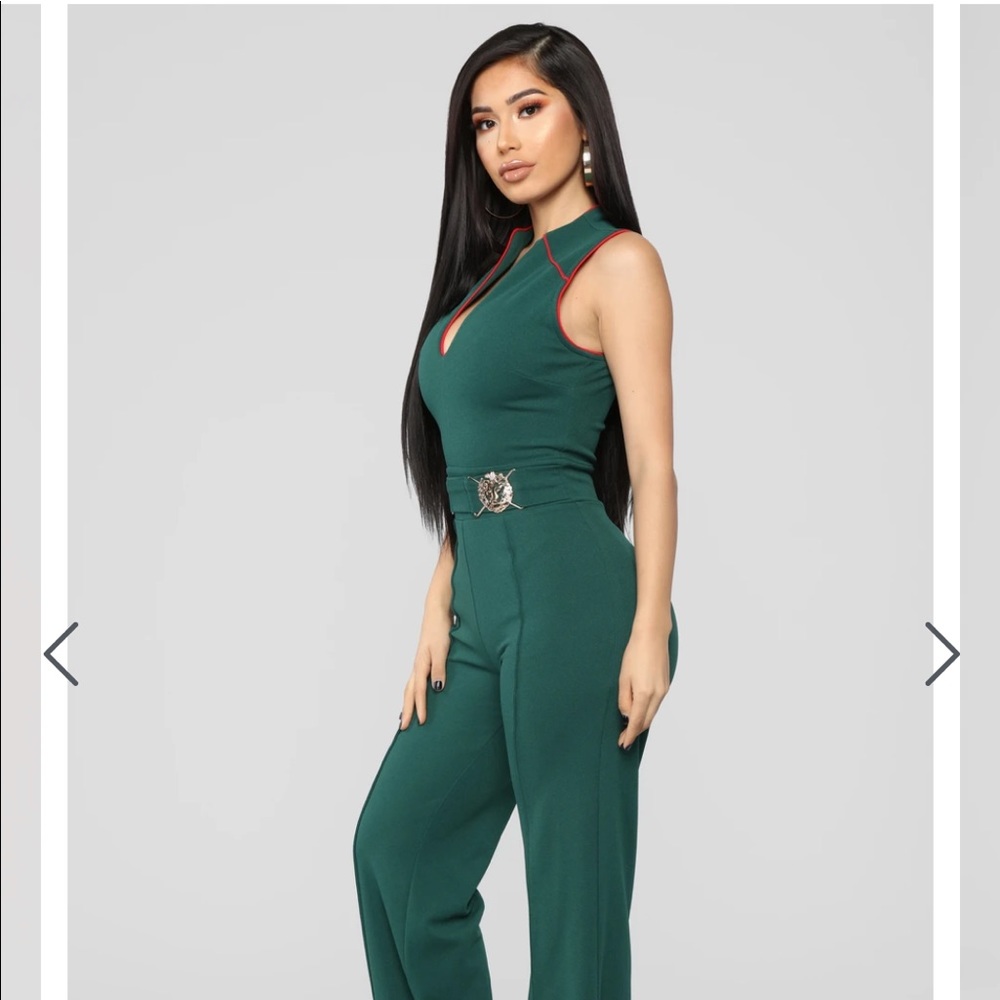 Highest Priority High Collar Jumpsuit